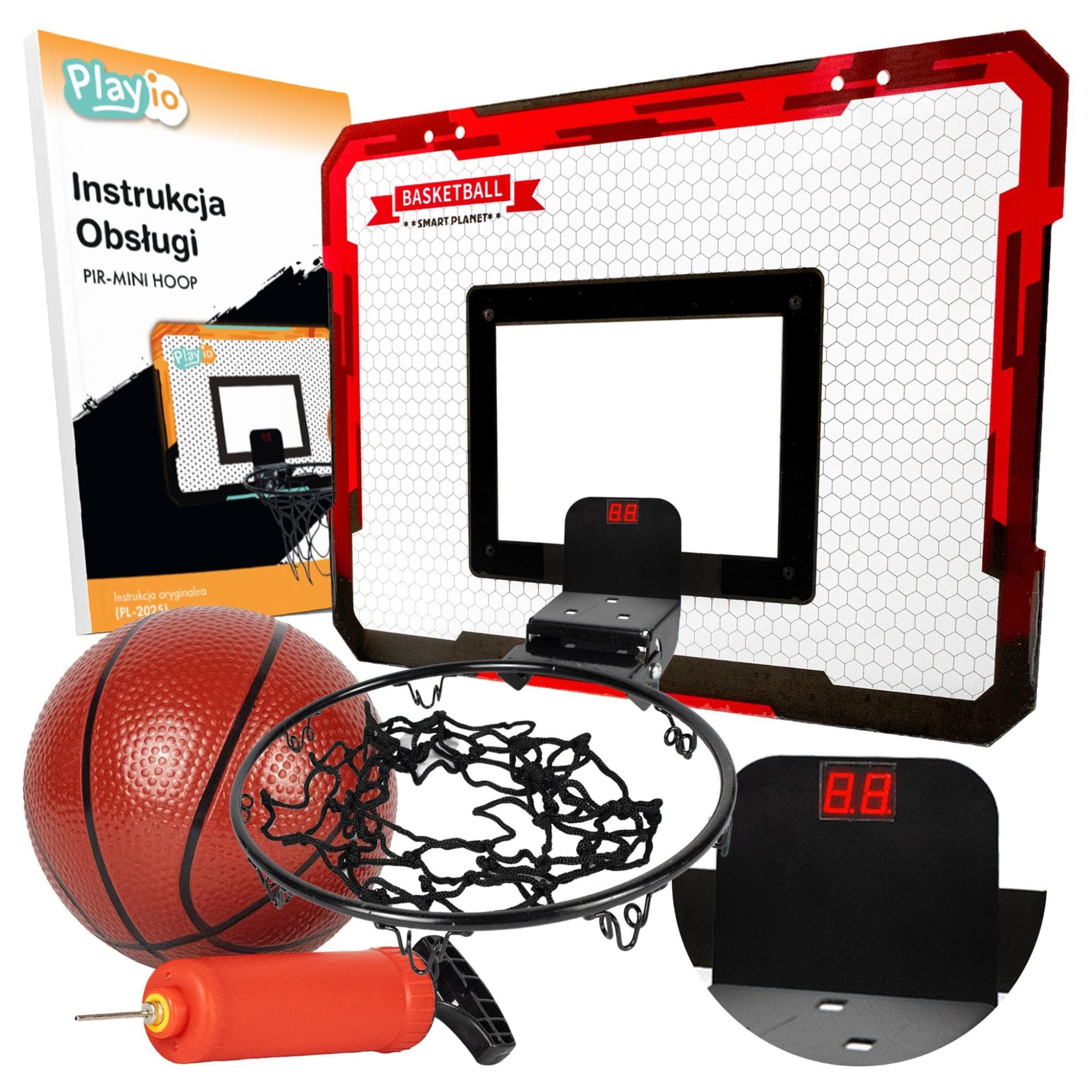 Mini Hoop – kosz do koszykówki na drzwi z licznikiem